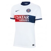 Camisa de Futebol Paris Saint-Germain Equipamento Secundário Mulheres 2023-24 Manga Curta